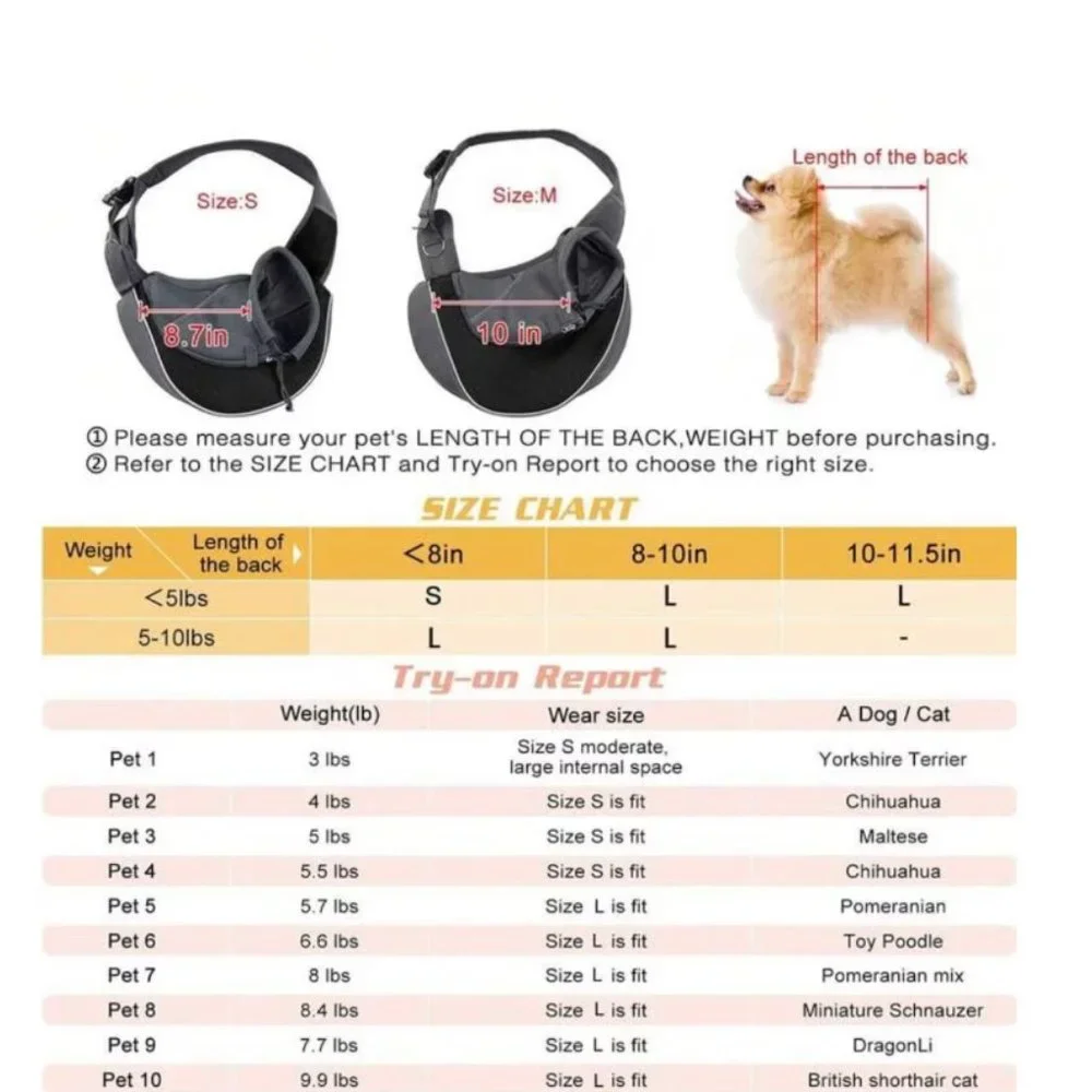 Dog Soft Carrier